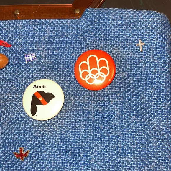 Vintage Pin Lovers Dream Handmade Purse - Picture 7 of 17